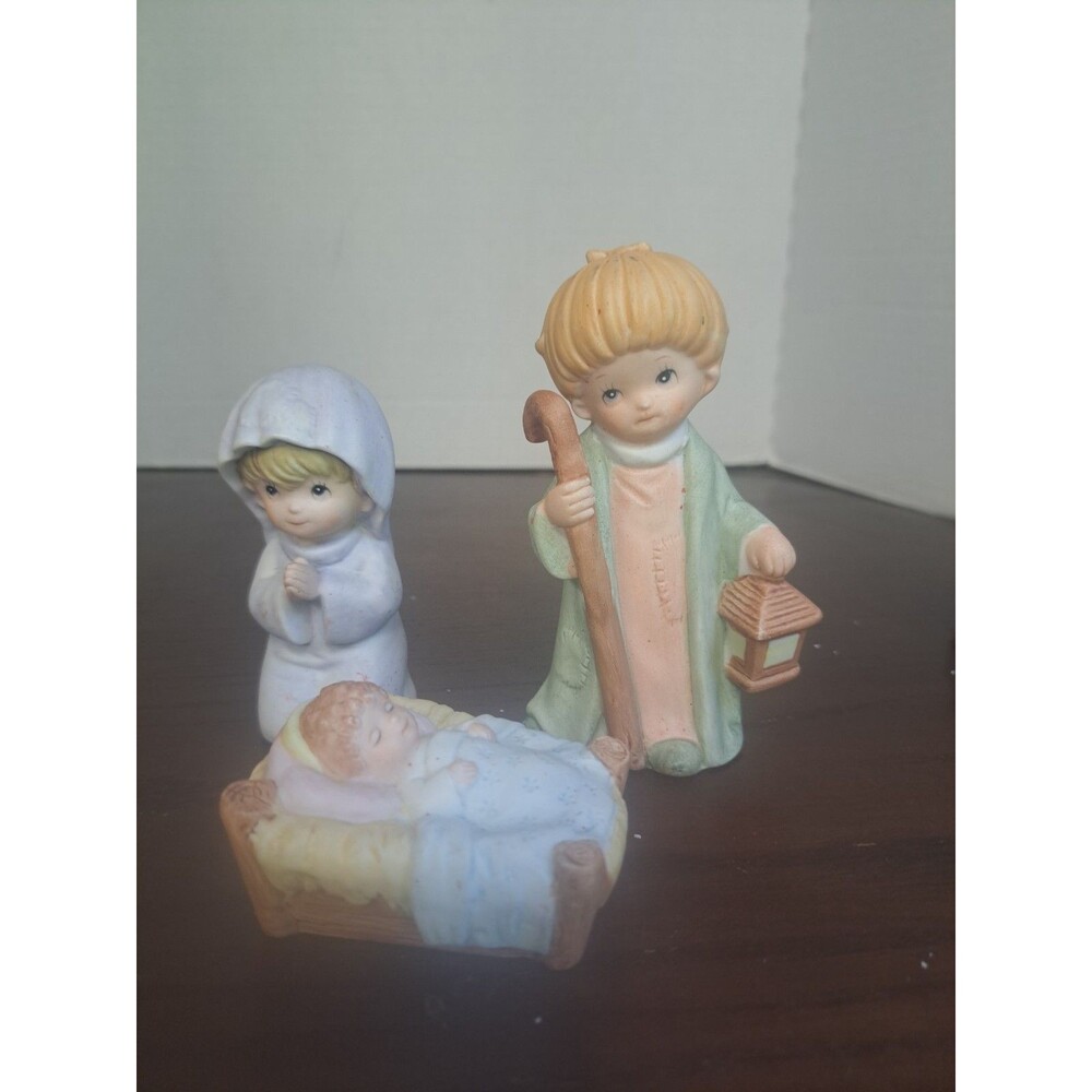 Vintage Homco Childrens Nativity Set 5602